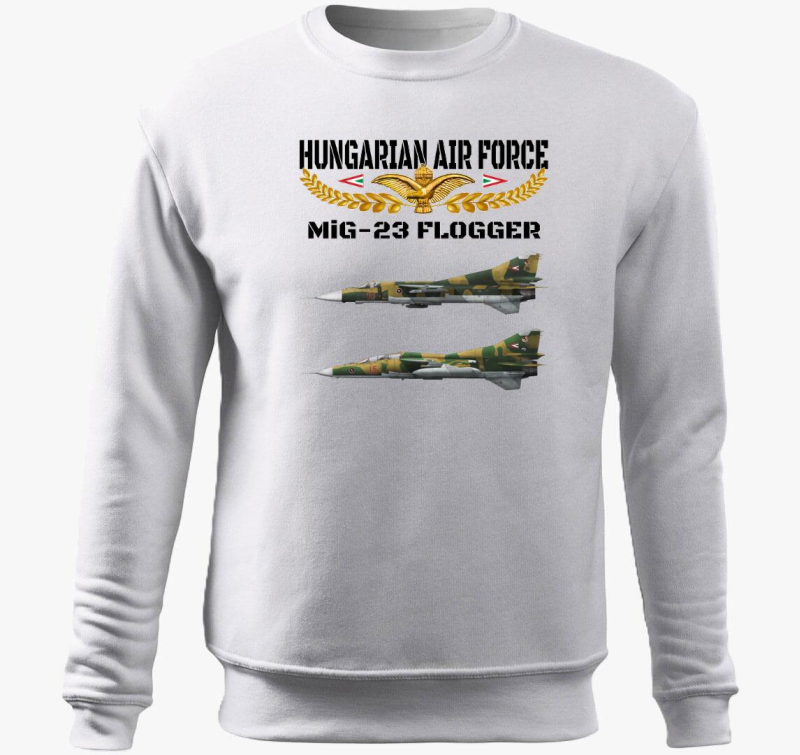 Aranysas MiG-23 pulover s kapuco