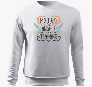 Mothers are Angels pulover s kapuco