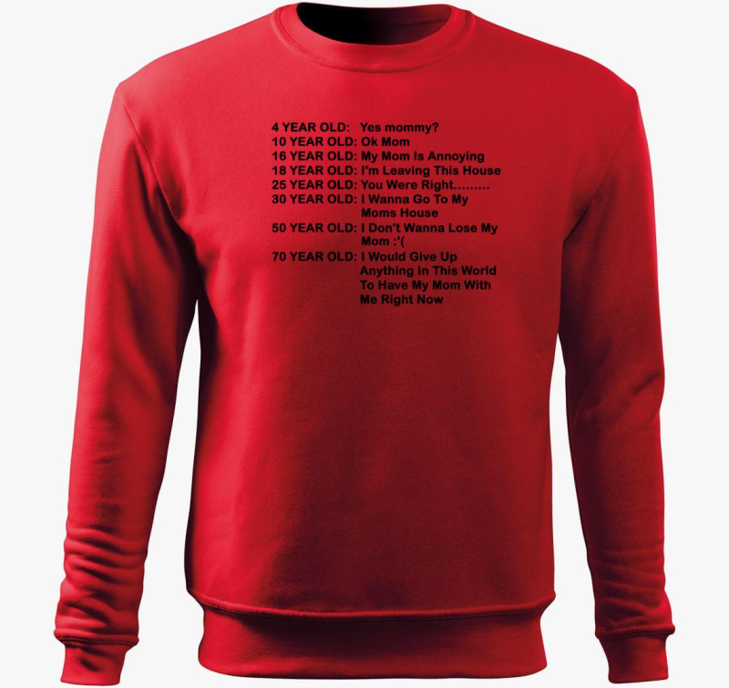 Mother and Child pulover s kapuco