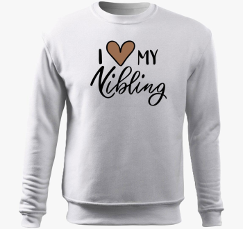 I love my Nibling pulover s kapuco