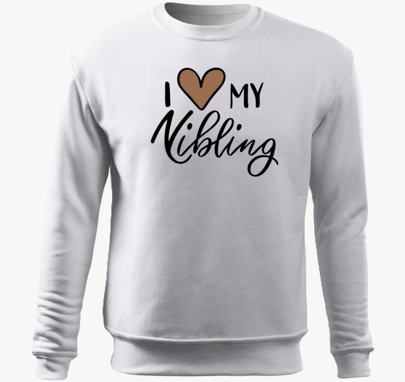 I love my Nibling pulover s kapuco