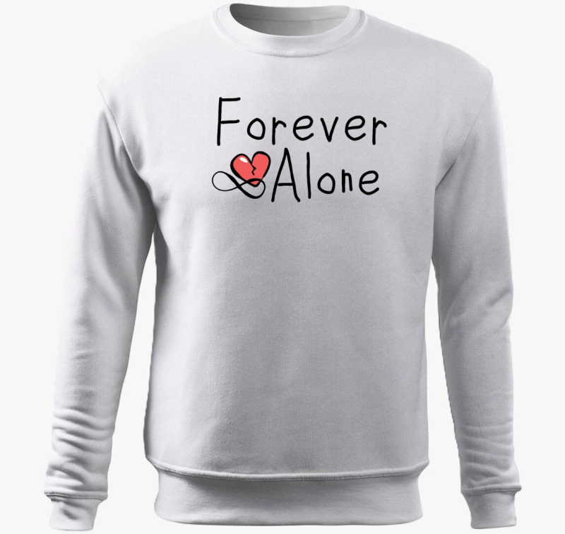Forever Alone pulover s kapuco