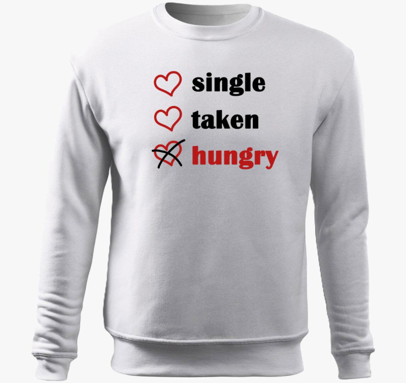 Single Taken Hungry pulover s kapuco