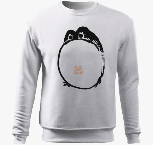 Matsumoto Frog pulover s kapuc...