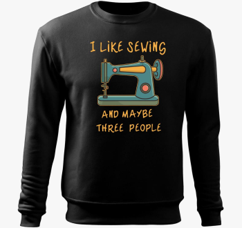 sewing and 3 people ...