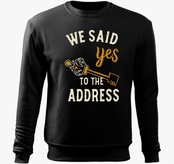 we said yes pulover s kapuco