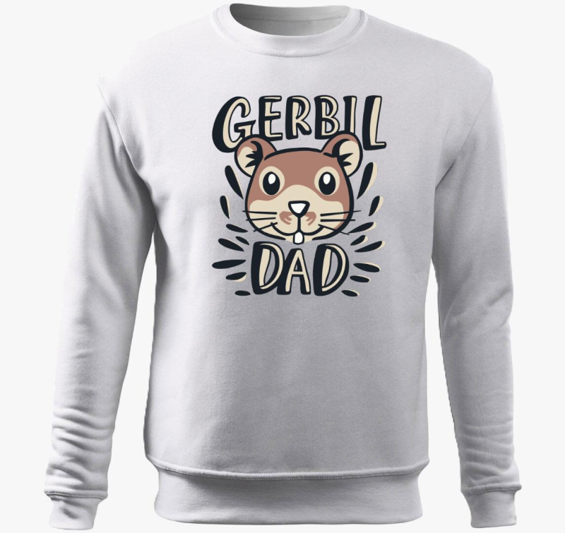 Gerbil Dad pulover s kapuco