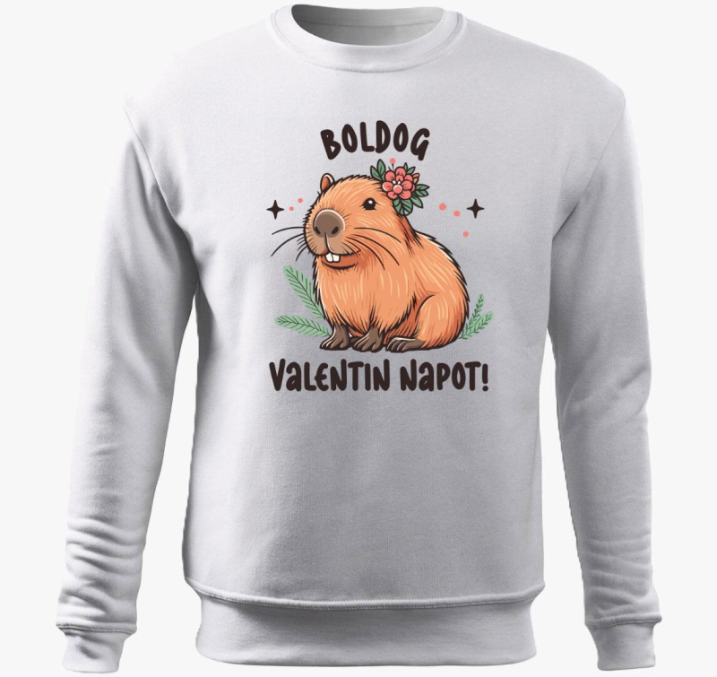 Capybara valentin pulover s kapuco