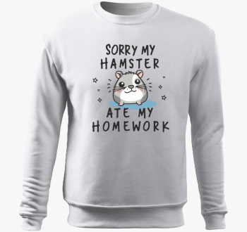 Sorry hamster pulover s kapuco