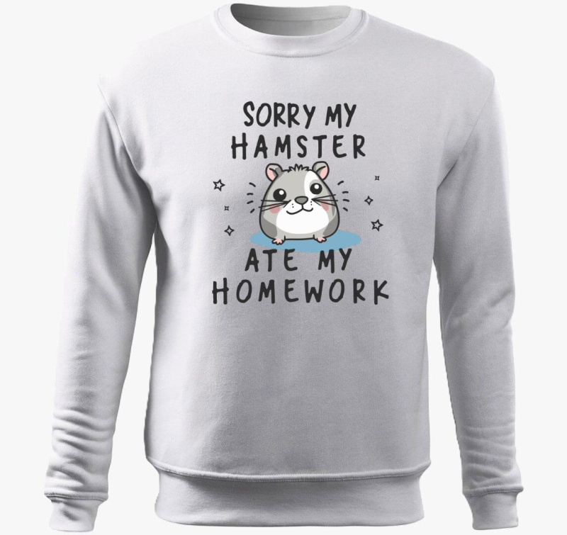 Sorry hamster pulover s kapuco