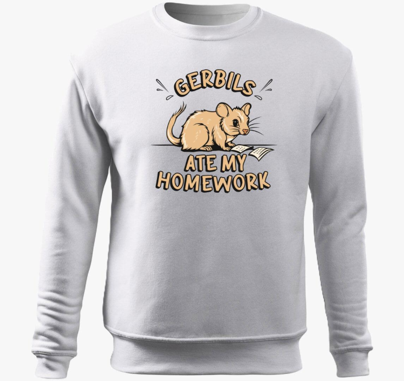 Gerbil homework pulover s kapuco