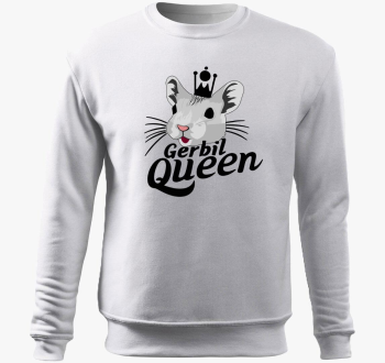 Gerbil Queen pulover s kapuco