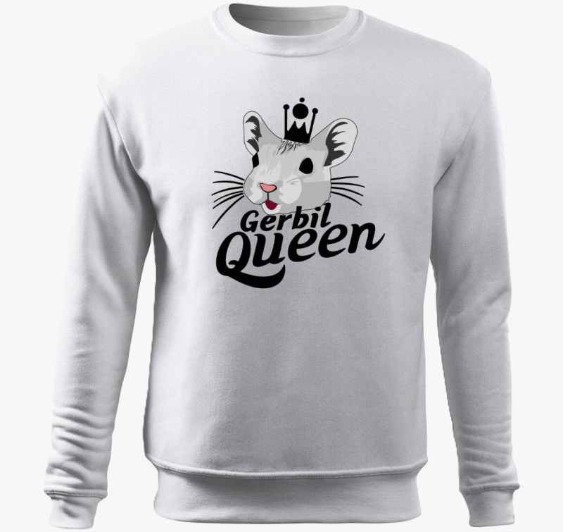Gerbil Queen pulover s kapuco