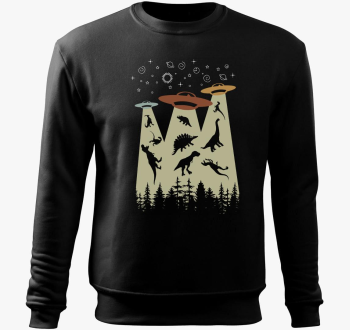 Ufo pulover s kapuco