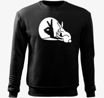 smešno pulover s kapuco