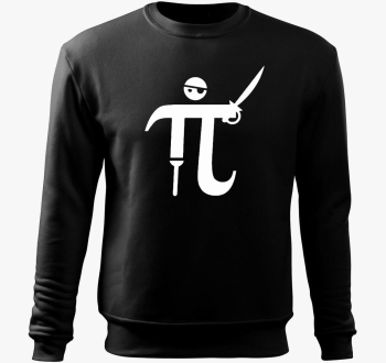 Pirate Pi smešno pulover s kapuco