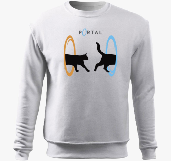 macska pulover s kapuco