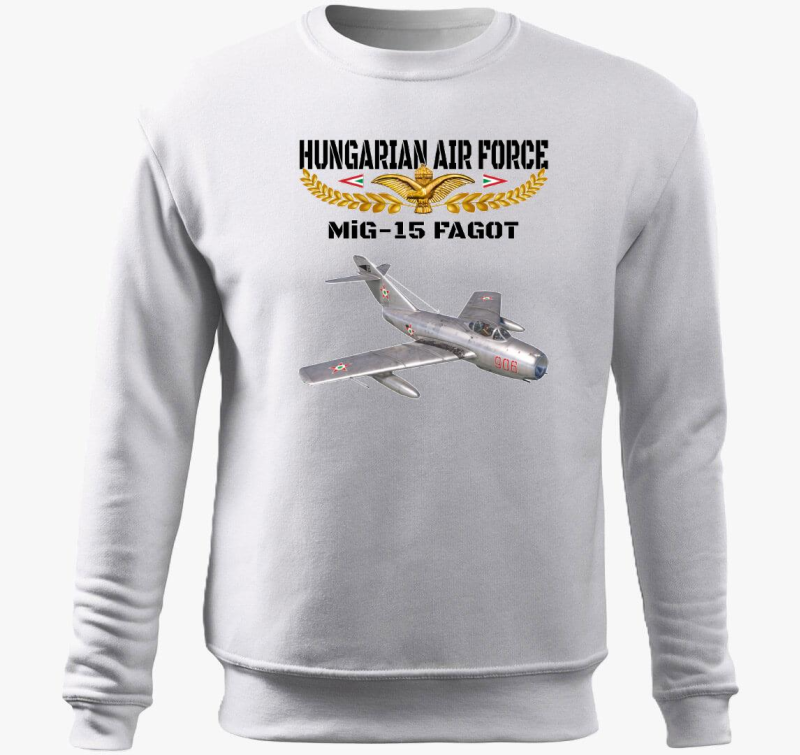 Aranysas MiG-15 pulover s kapuco