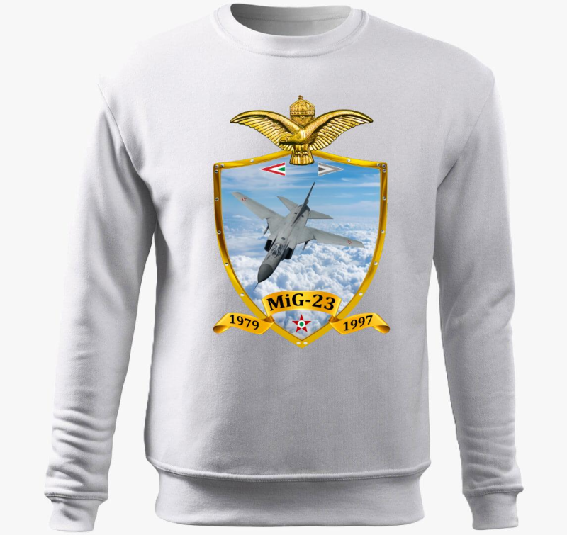 Pajzs MiG-23 pulover s kapuco