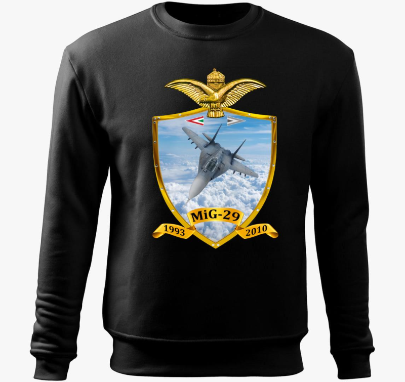 Pajzs MiG-29 pulover s kapuco