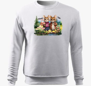 Szerelmes pulover s kapuco