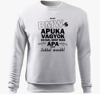 II. BMW-s apuka pulover s kapuco