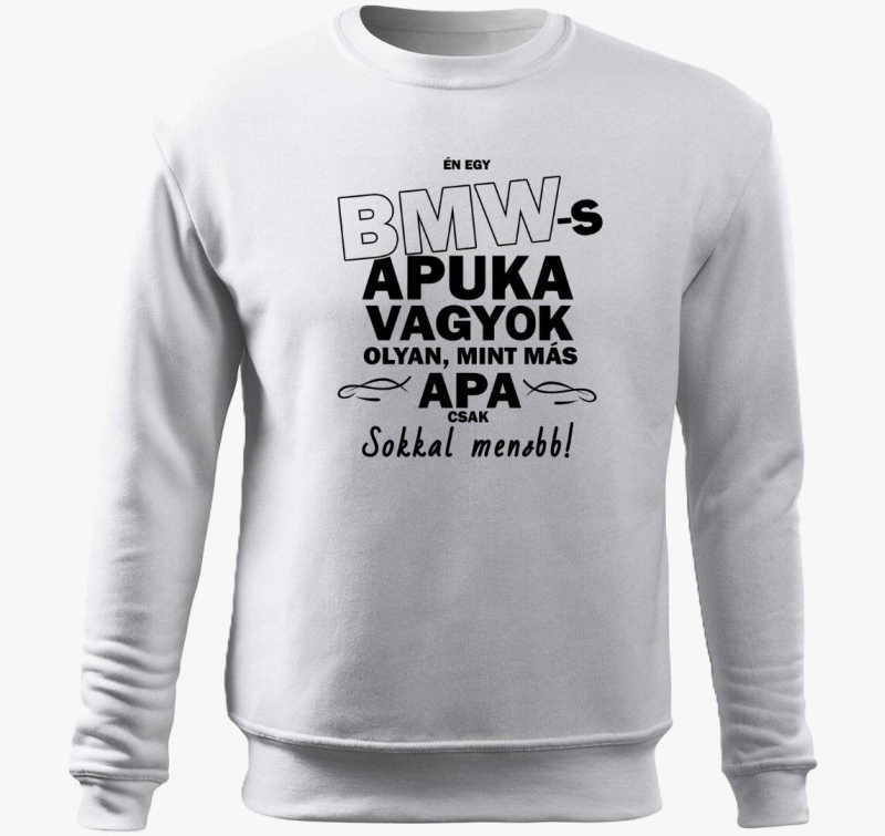 II. BMW-s apuka pulover s kapuco