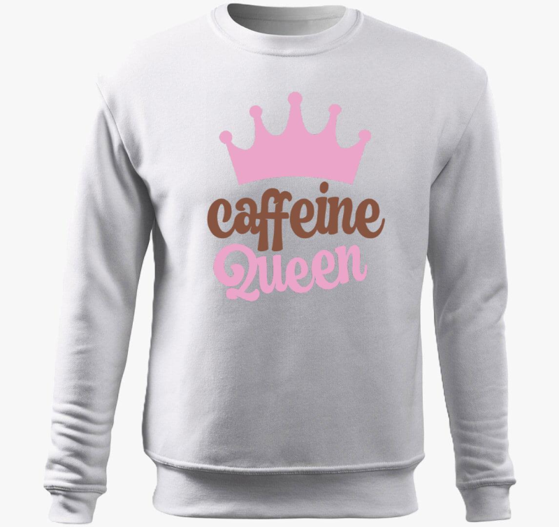 Caffeine Queen pulover s kapuco