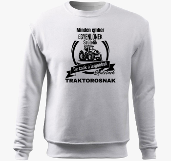 Vsak ember de legjobbak traktorosnak pulover s kapuco