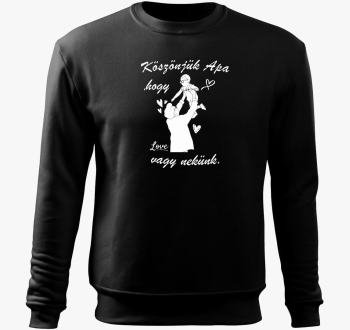 Oče, hogy ali pulover s kapuco