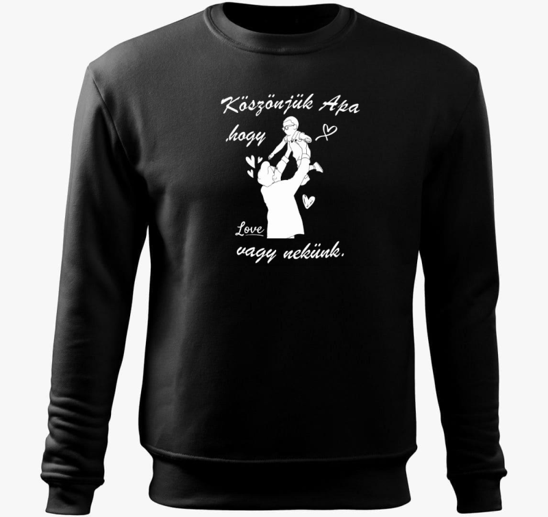 Oče, hogy ali pulover s kapuco