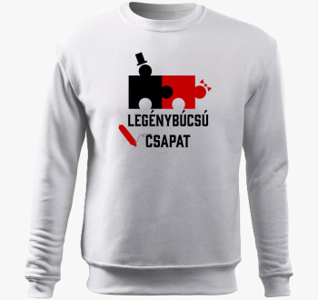 csapat smešno puzzle pulover s kapuco