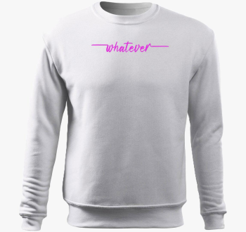Whatever pink pulover s kapuco