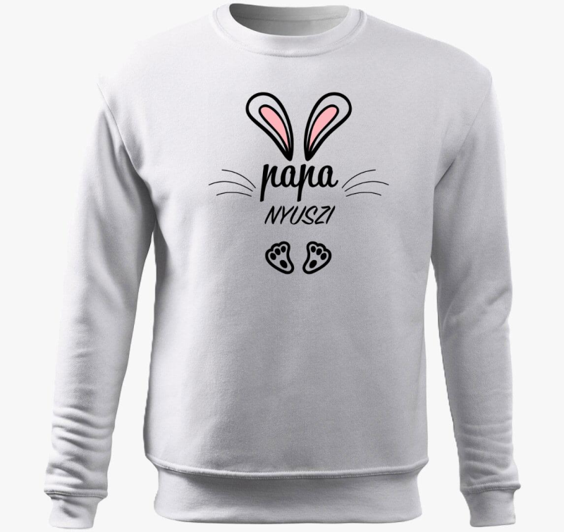 papa nyuszi pulover s kapuco
