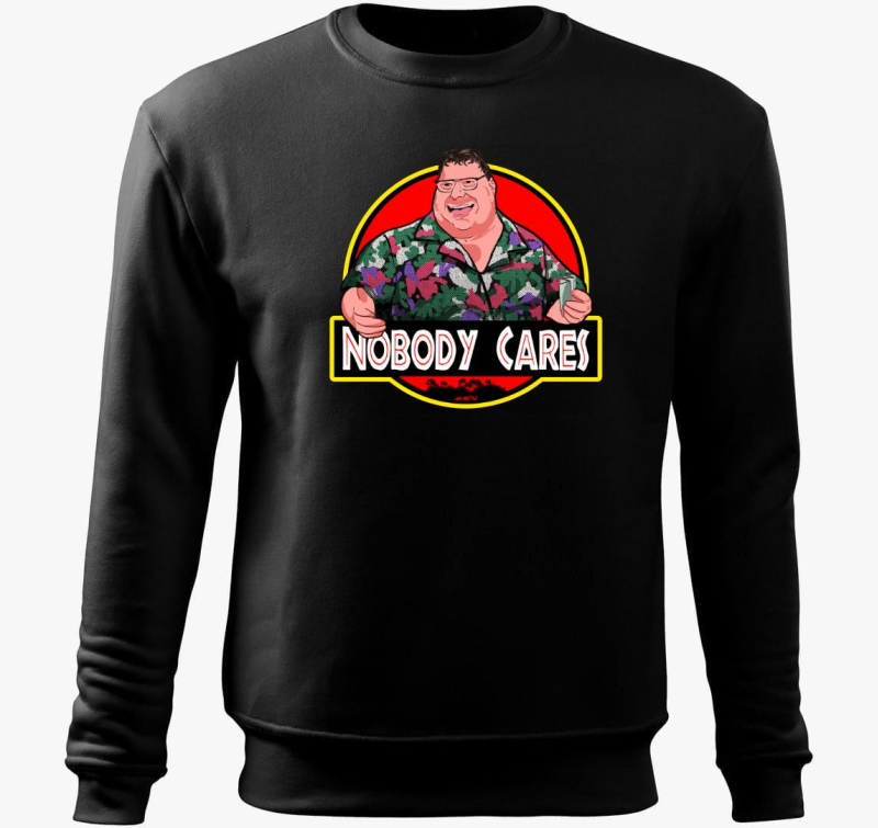 Nobody Cares pulover s kapuco