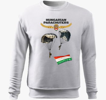 Hungarian Parachuters pulover s kapuco