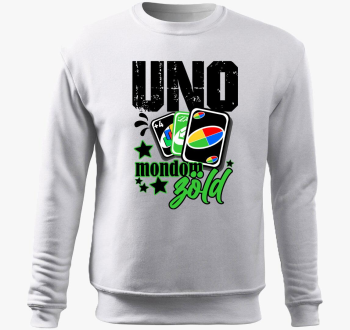 UNO mindenkinek pulover s kapuco