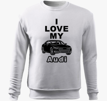 I love my AUDI pulover s kapuco