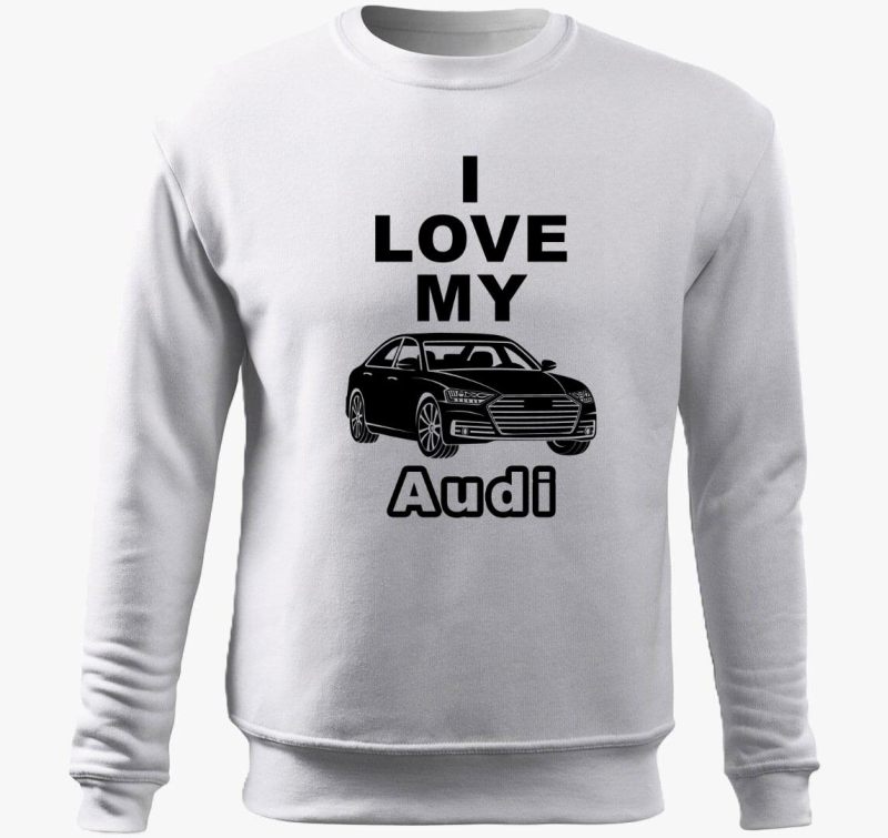 I love my AUDI pulover s kapuco