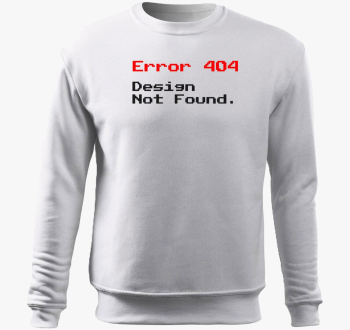 Error 404 Design Not Found pixel pulover s kapuco