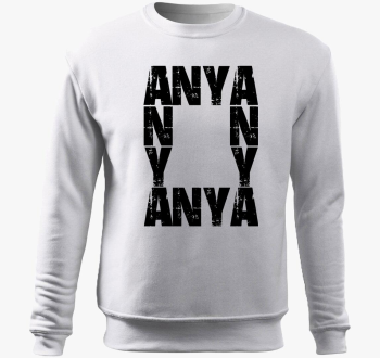 Mama feliratos pulover s kapuco