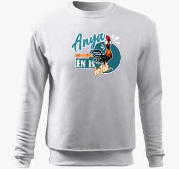 Mama valamire pulover s kapuco