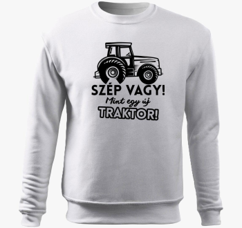 ali kot traktor pulover s kapuco