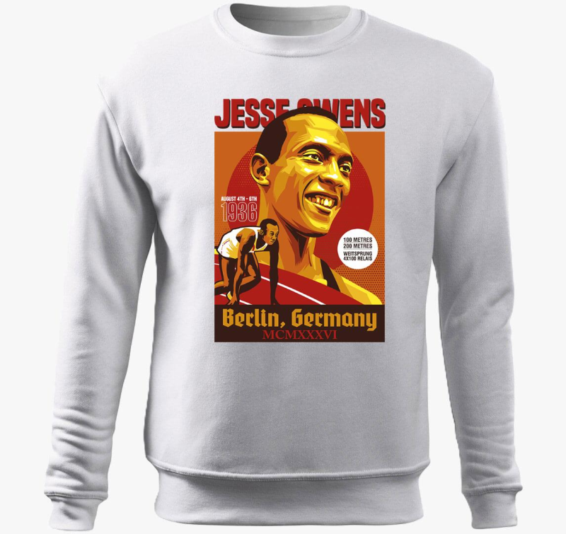 Jesse Owens pulover s kapuco