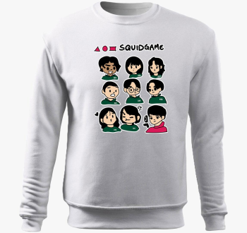 Squid game Chibi pulover s kapuco