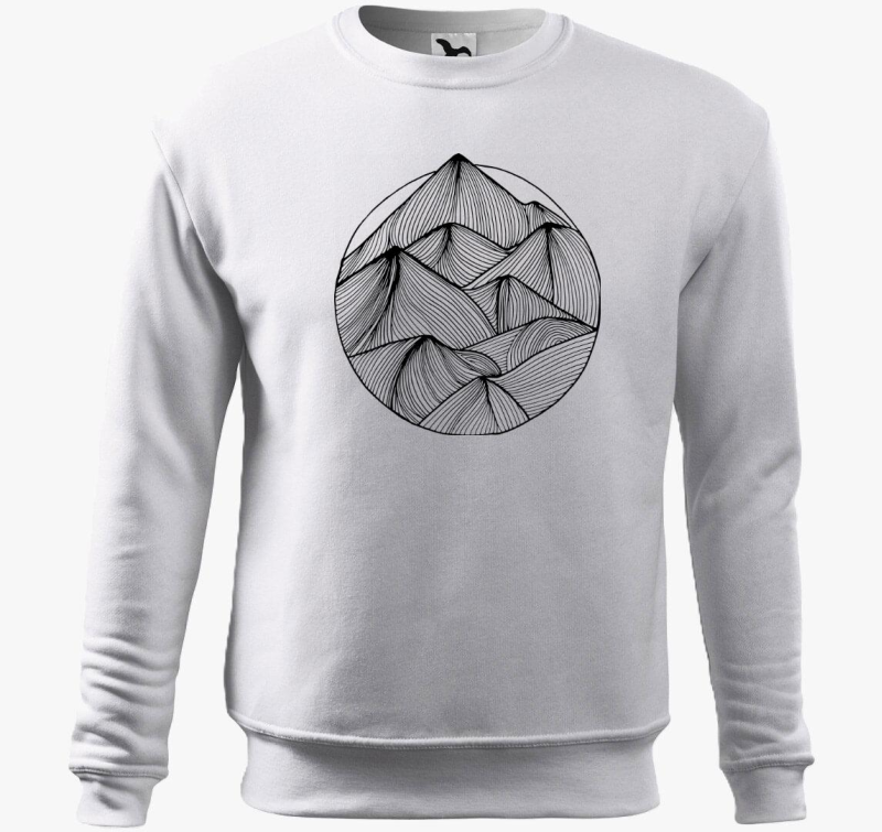 Hegyek pulover s kapuco