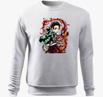 Tanjiro Kamado pulover s kapuco