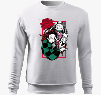 Demon slayer pulover s kapuco