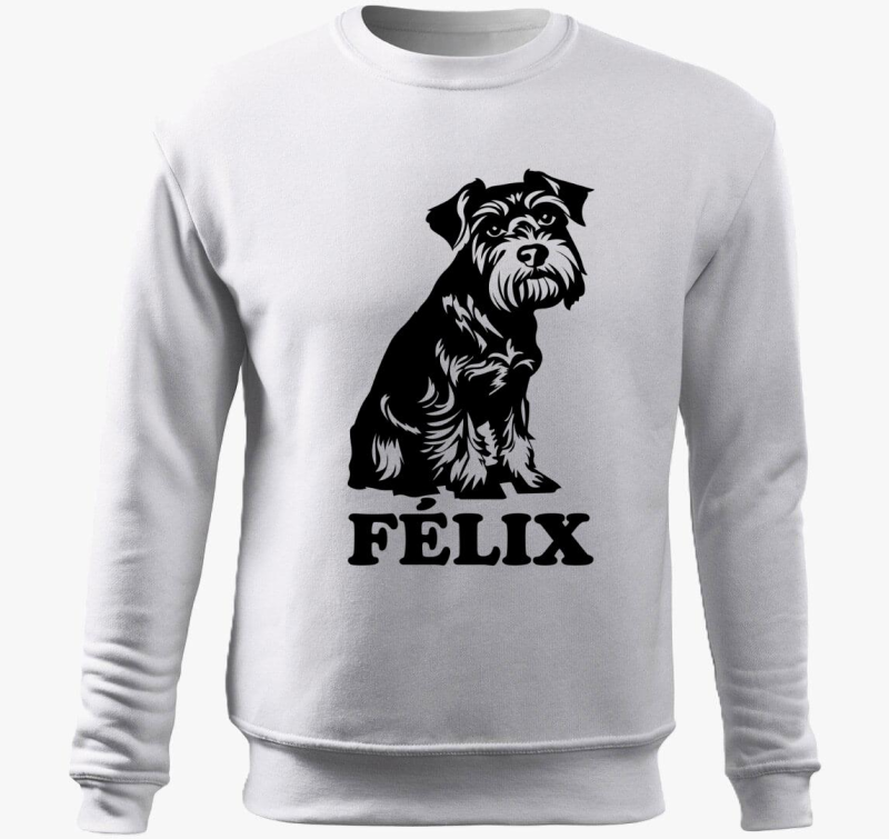 Schnauzer 2 pulover s kapuco