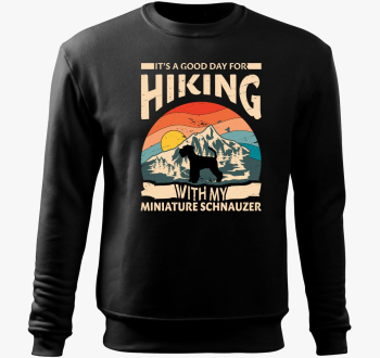 Schnauzer hiking pulover s kapuco